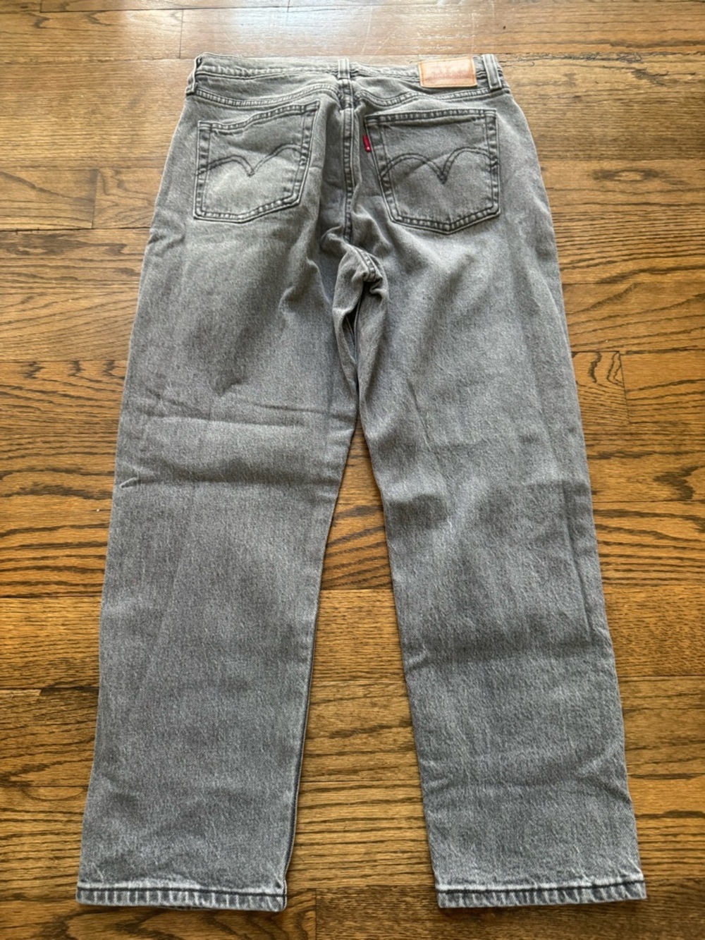 Levi’s Premium 501 Straight Jeans Black Wash Button Fly W29 - Picture 2 of 7